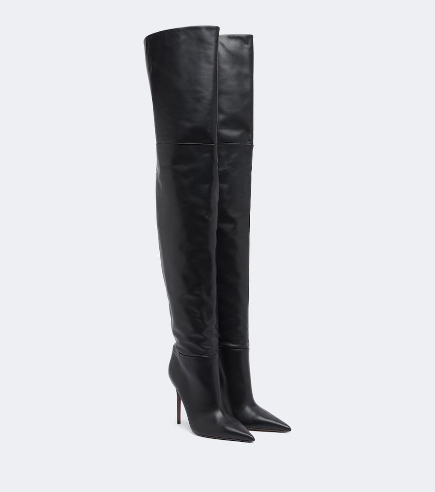 Vera Leather Over-The-Knee Boots
