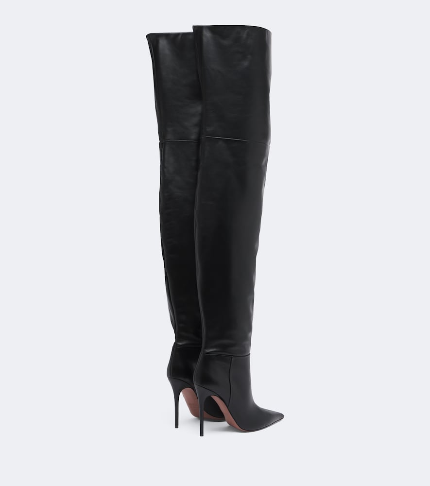 Vera Leather Over-The-Knee Boots