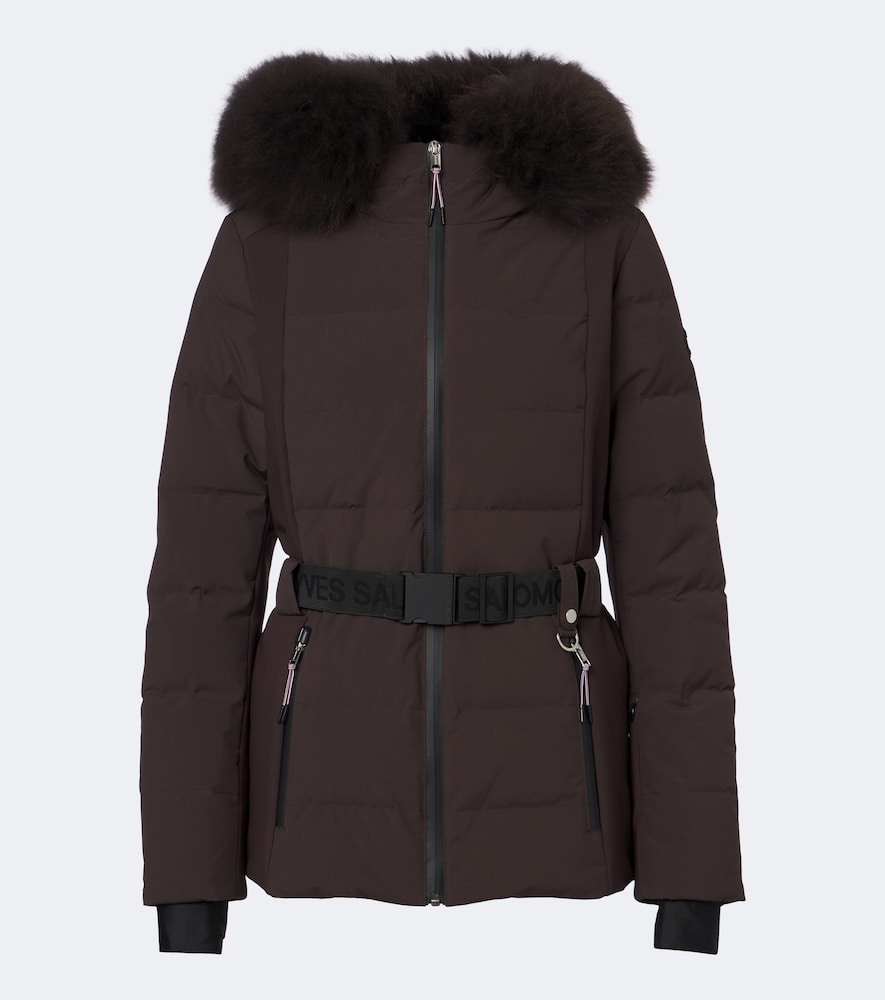 Skijacke mit Shearling