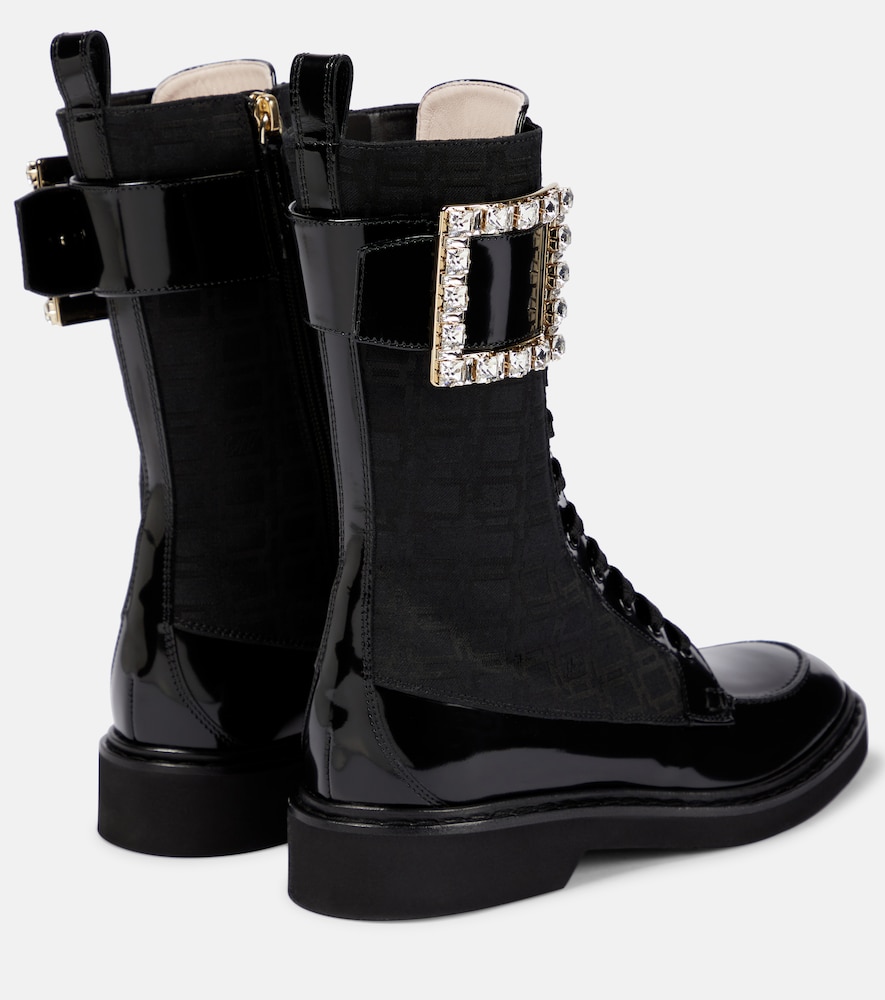  Roger Vivier Roger Vivier Botines Viv' Rangers Strass 