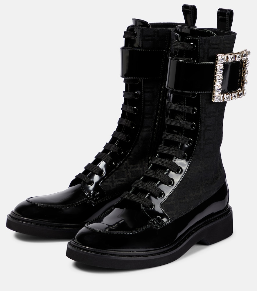  Roger Vivier Roger Vivier Botines Viv' Rangers Strass 