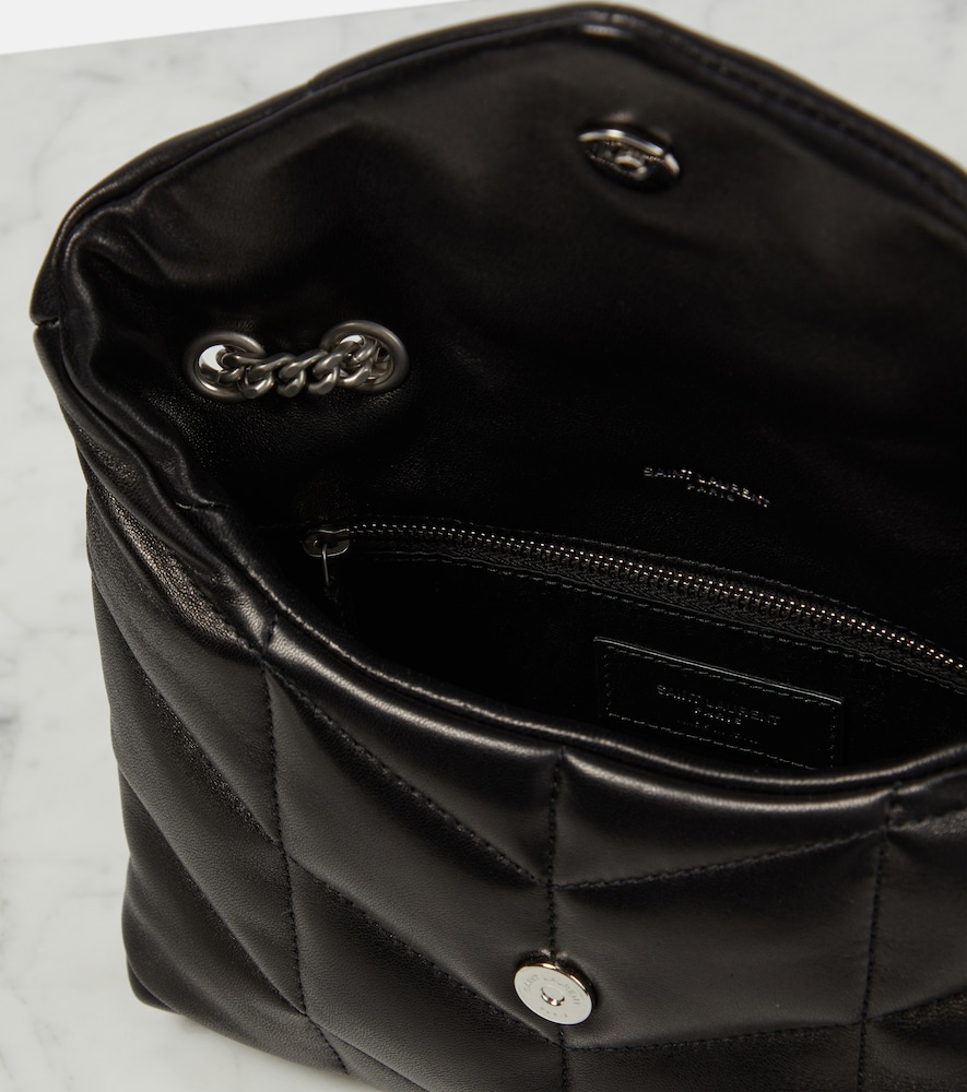  Saint Laurent Saint Laurent Puffer Toy Leather Shoulder Bag 