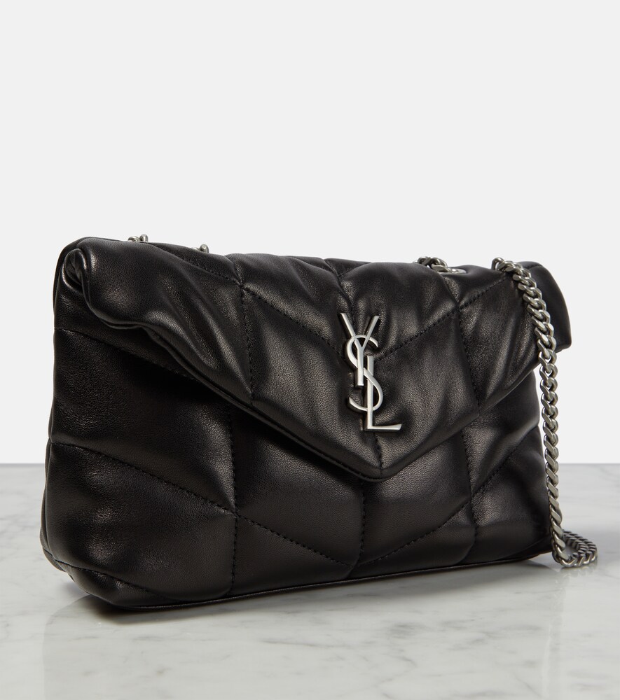  Saint Laurent Saint Laurent Puffer Toy Leather Shoulder Bag 