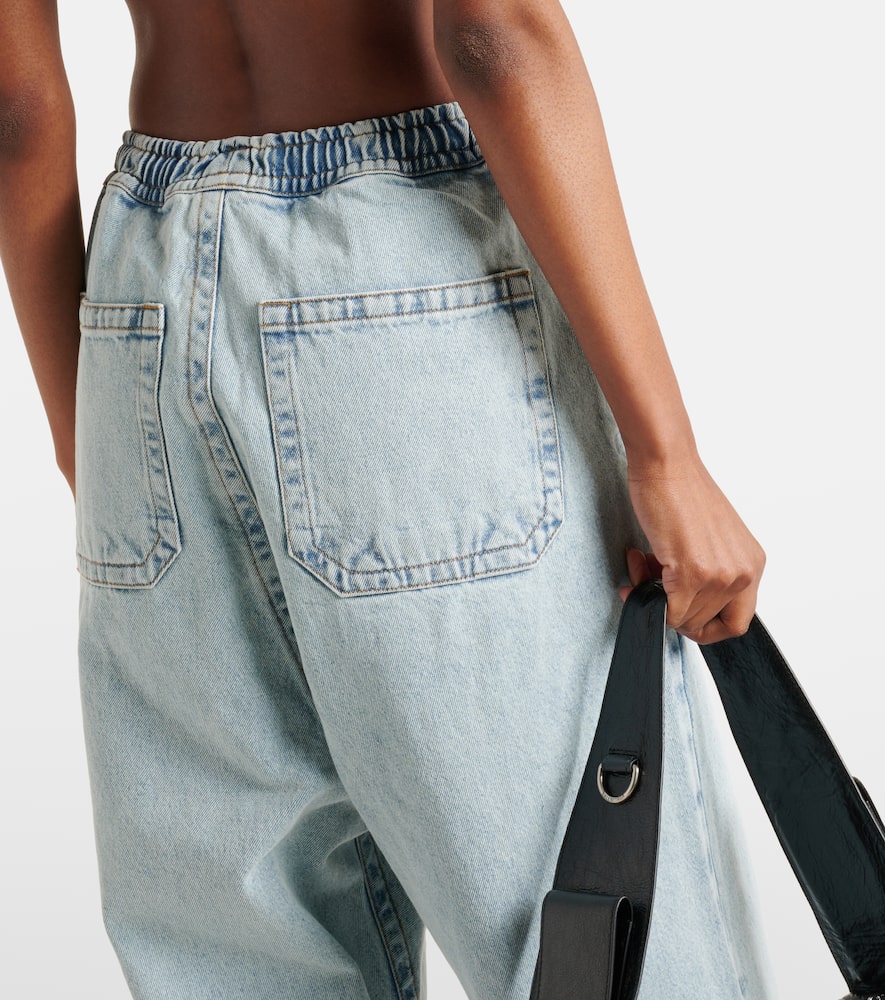 Shop Y/project Wide-leg Jeans In Blue