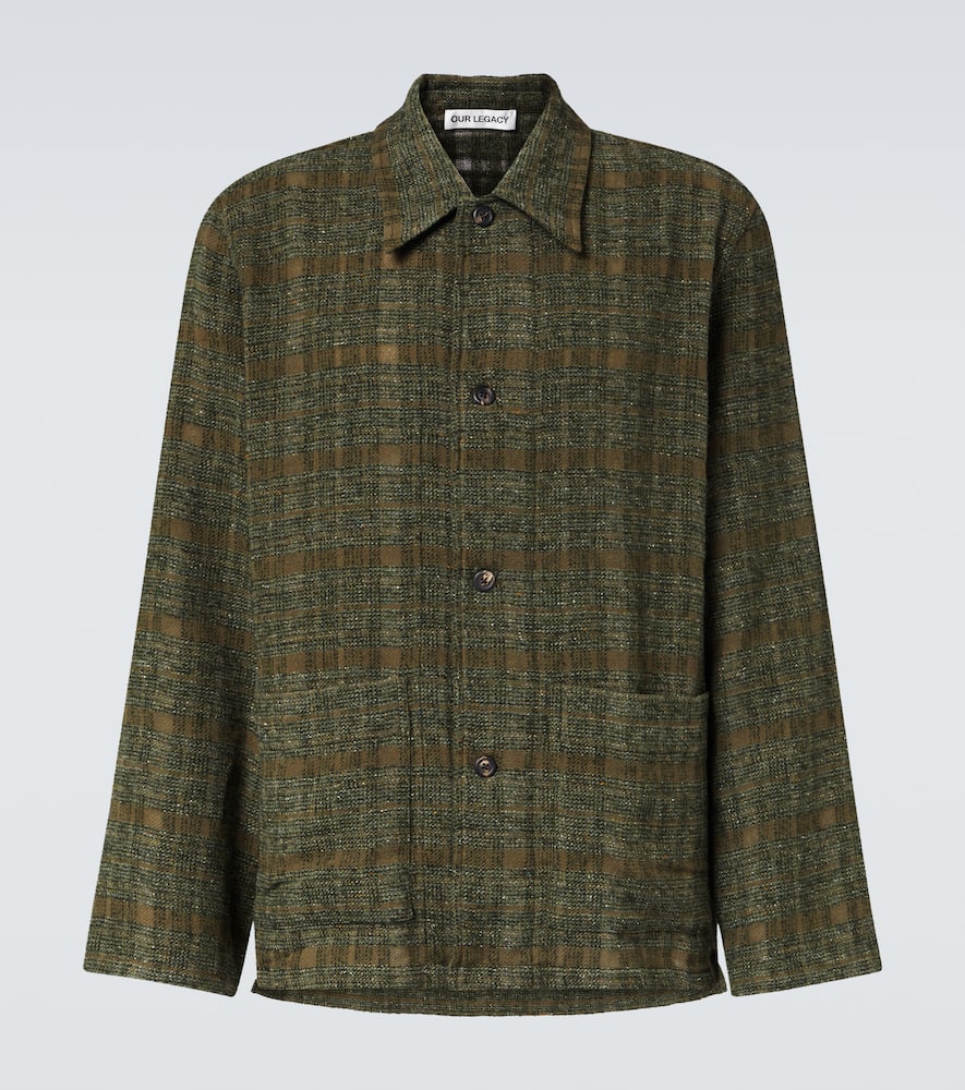 Our Legacy Khaki Haven Jacket In Green