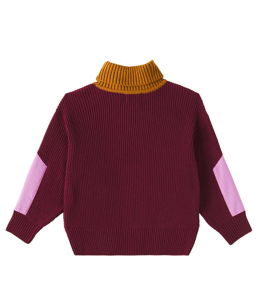 Bobo Choses Colorblocked Sweater In Multicoloured