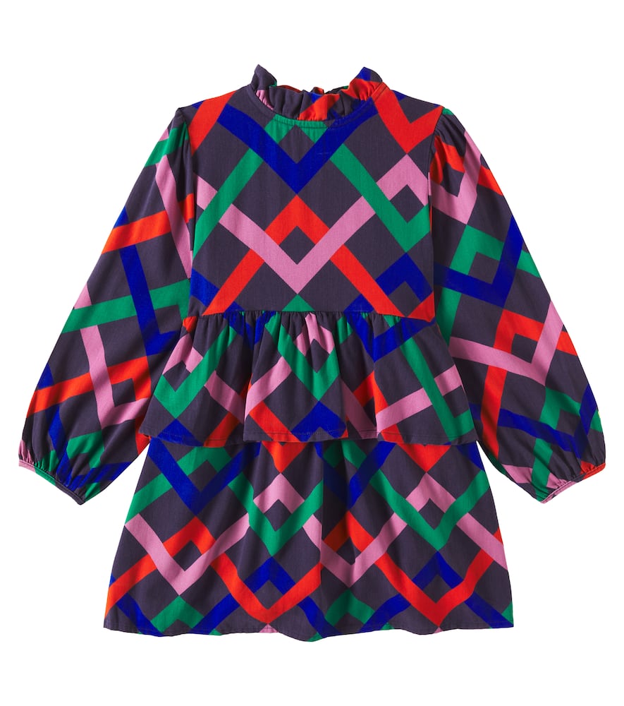 BOBO CHOSES GARLAND COTTON-BLEND DRESS