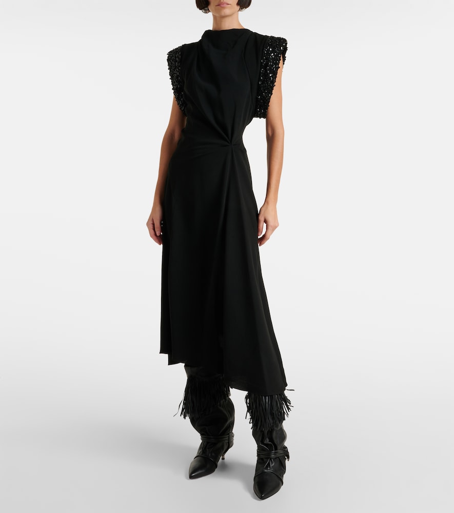  Isabel Marant Isabel Marant Leronia Sequined Midi Dress 