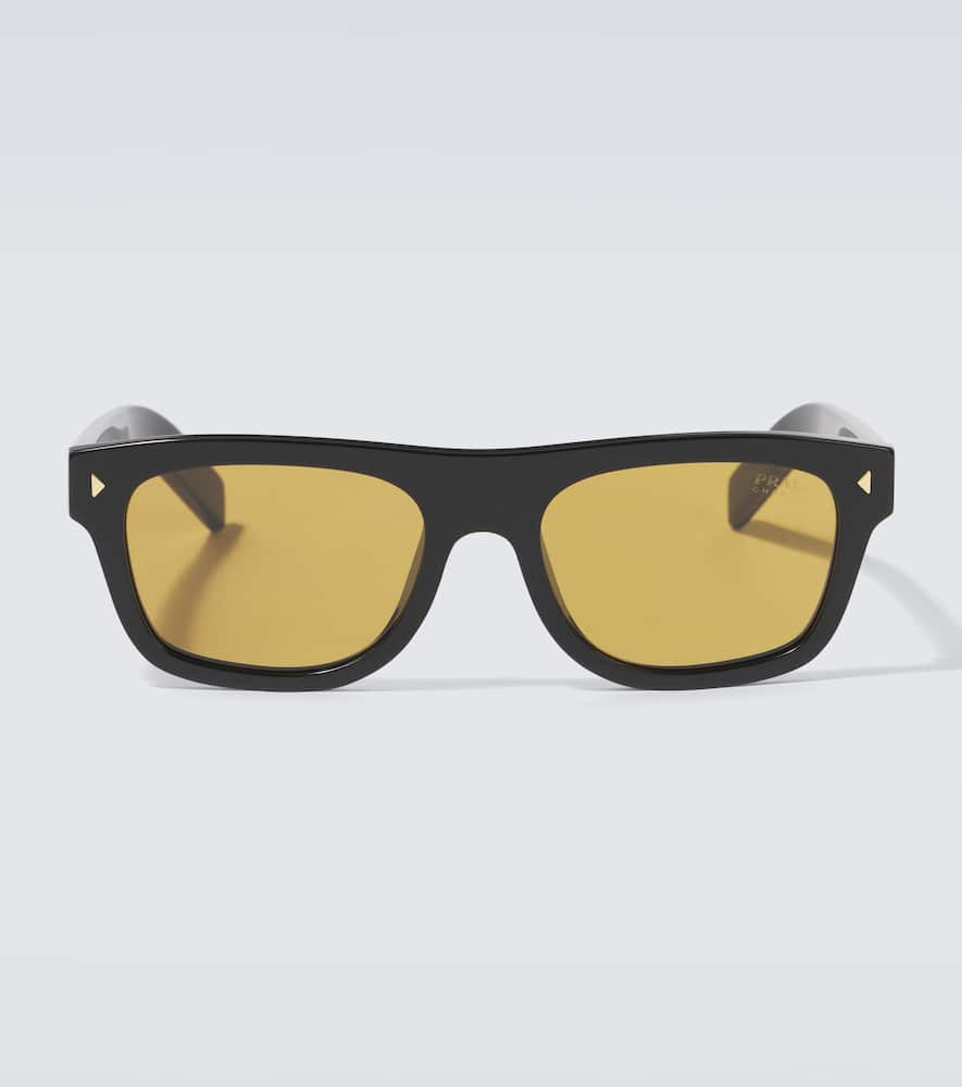 Logo square sunglasses