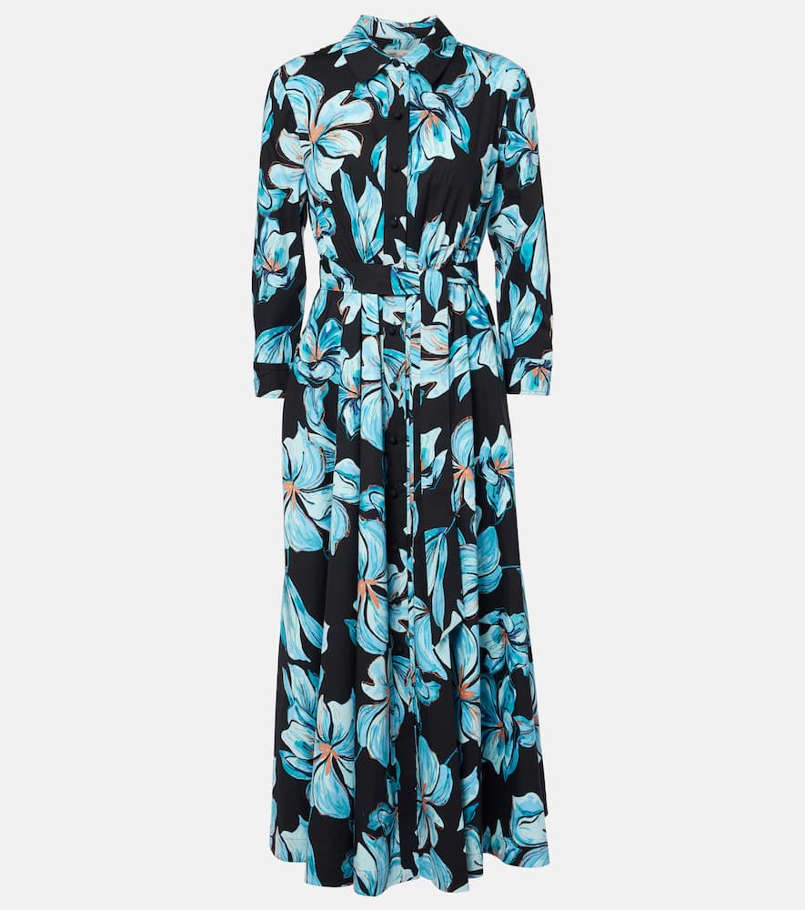 Blaine floral cotton maxi dress