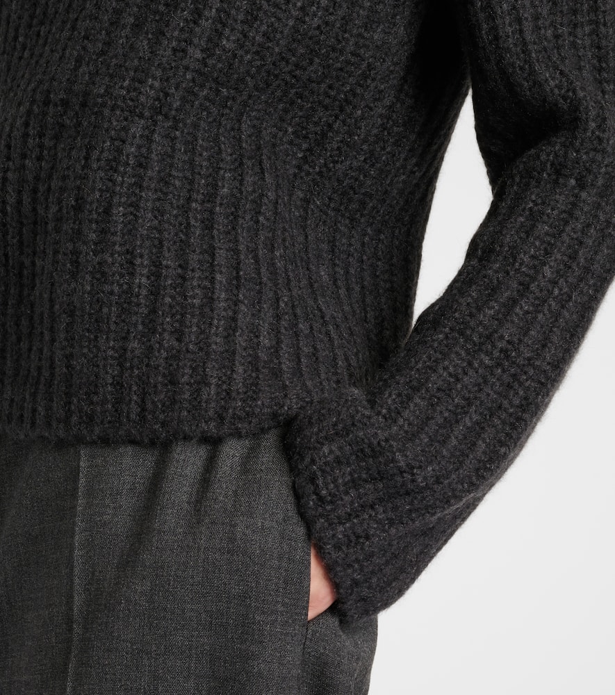 The Row Idli Cashmere And Silk Sweater In Grey
