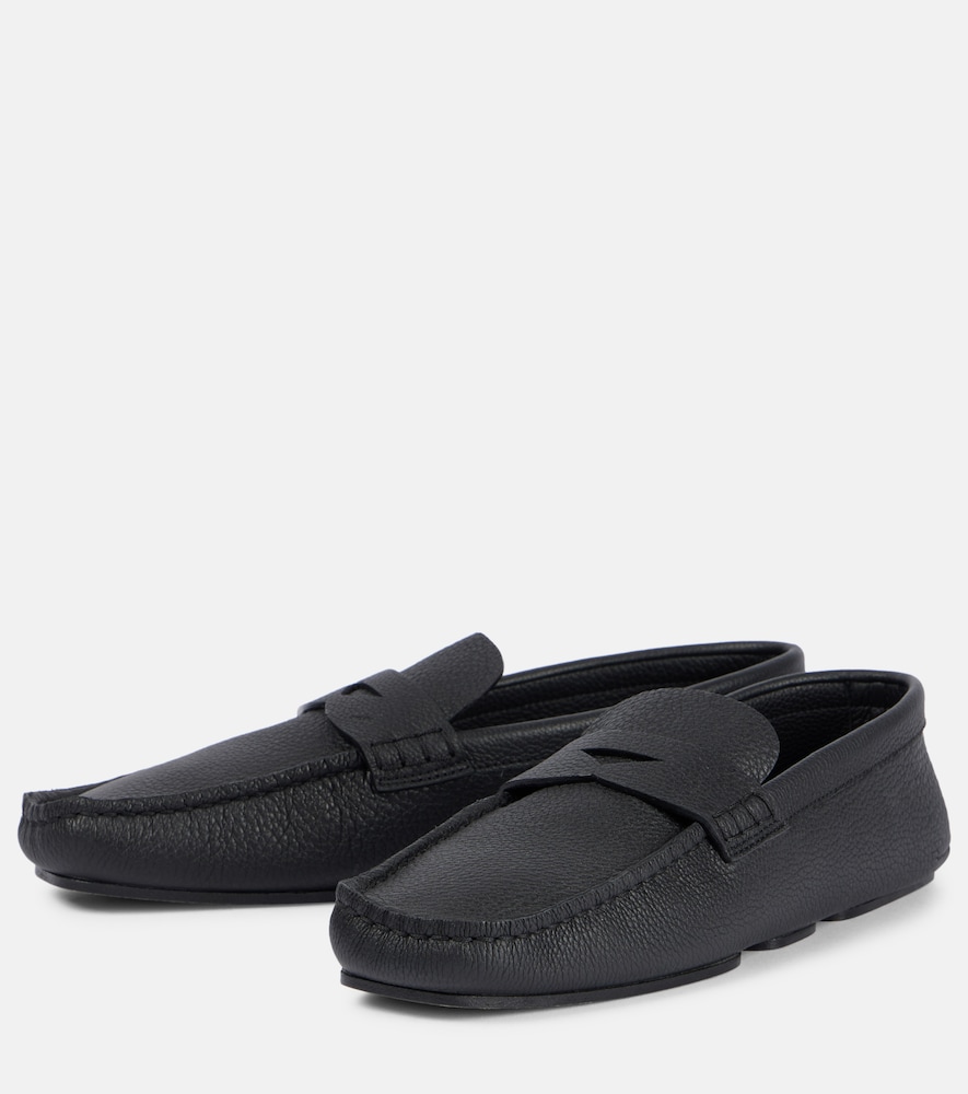  Khaite Khaite Billy Leather Penny Loafer 