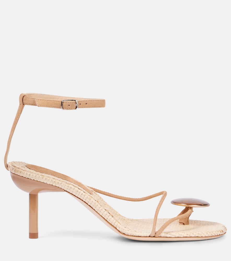  Christopher Esber Christopher Esber Sandalen Doma Aus Veloursleder 