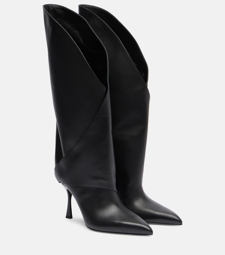 Twist 95 leather knee-high boots