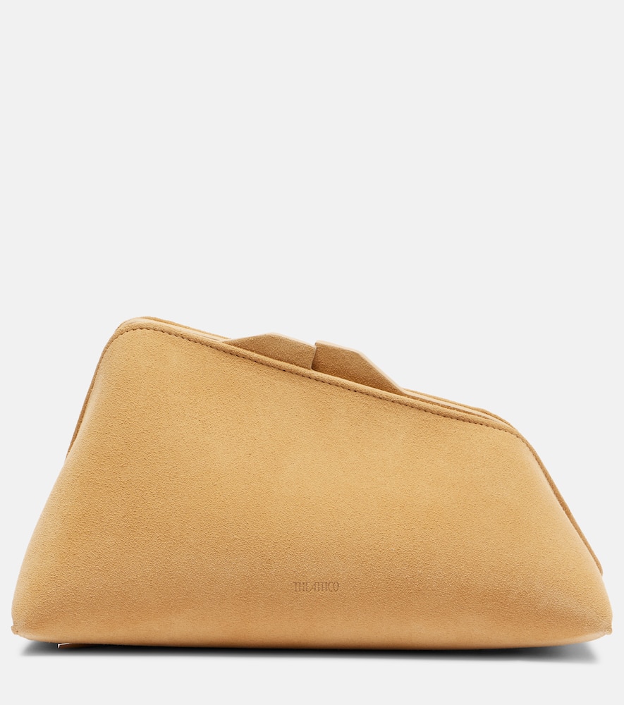 8.30 PM oversized suede clutch