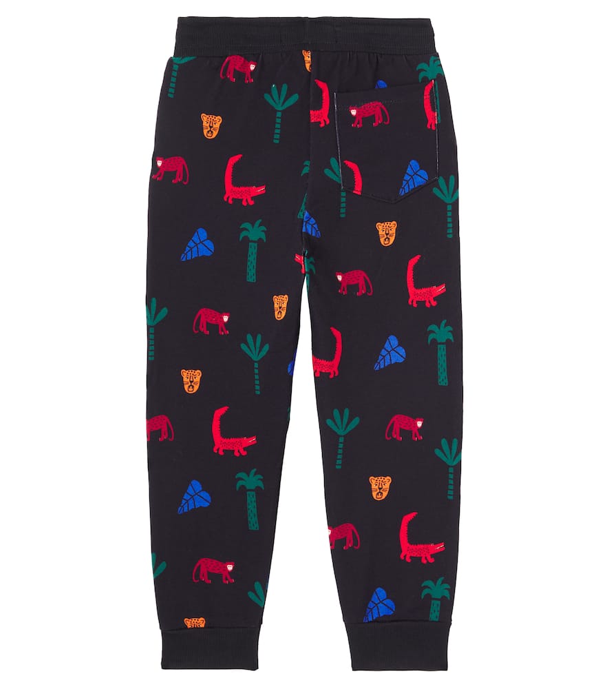 Fabula Fábula Bioma Cotton-blend Jersey Sweatpants In Black