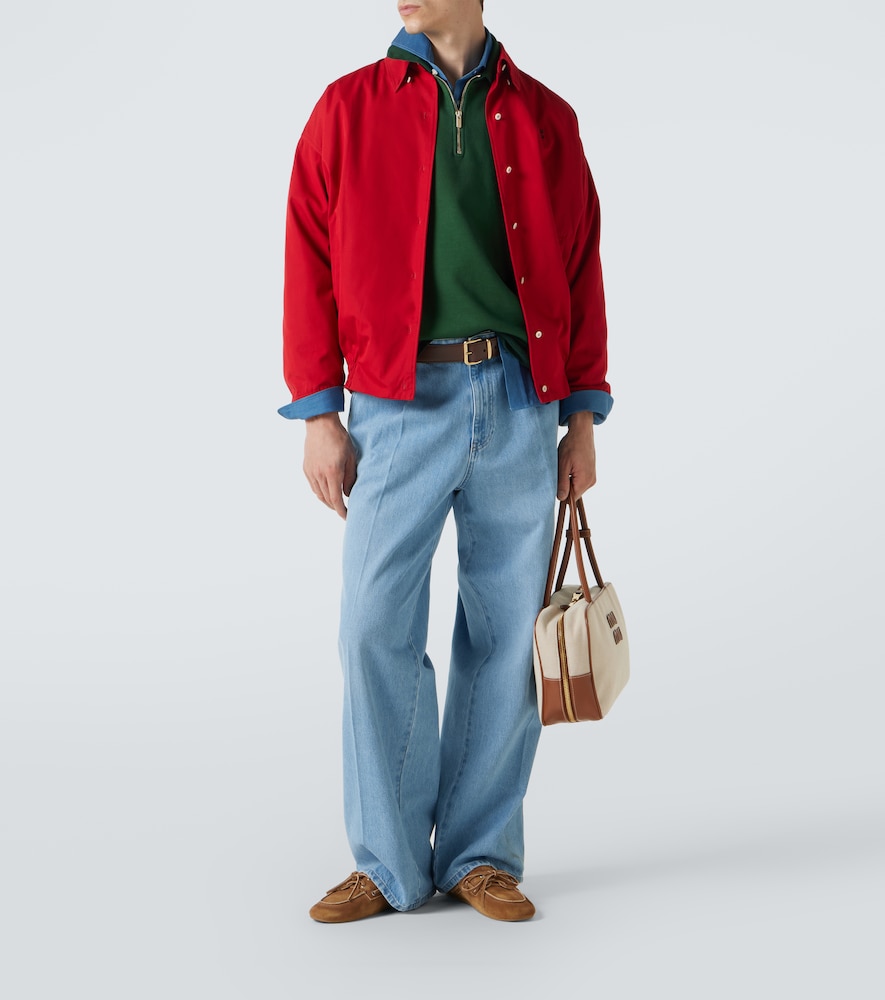  Miu Miu Miu Miu Cotton Poplin Blouson 