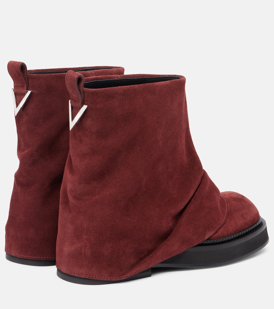  The Attico The Attico Mini Robin Suede Combat Boots 