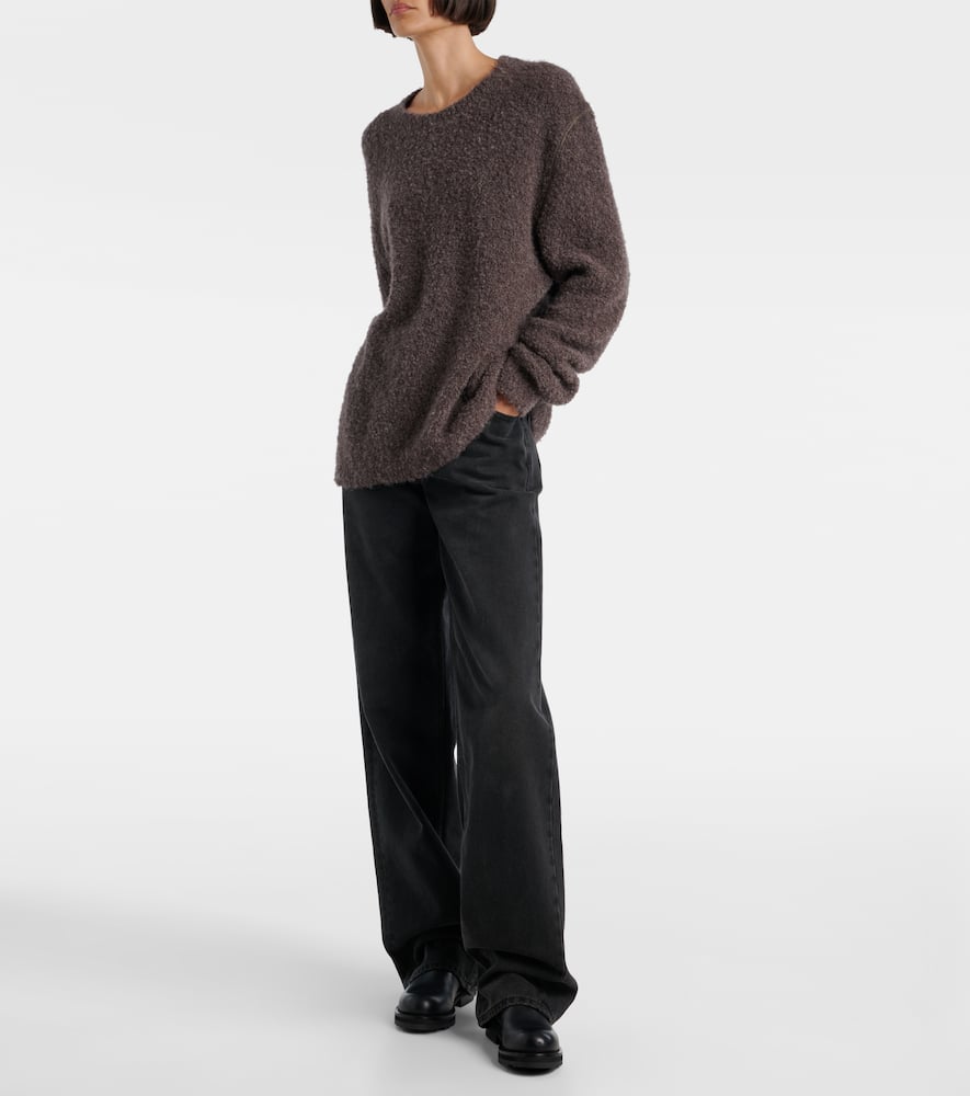 The Row Clair High-rise Straight Jeans In Black