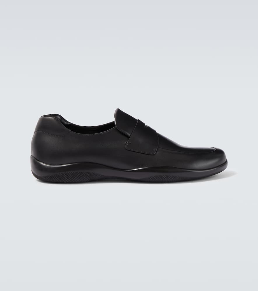 Toblach leather penny loafers