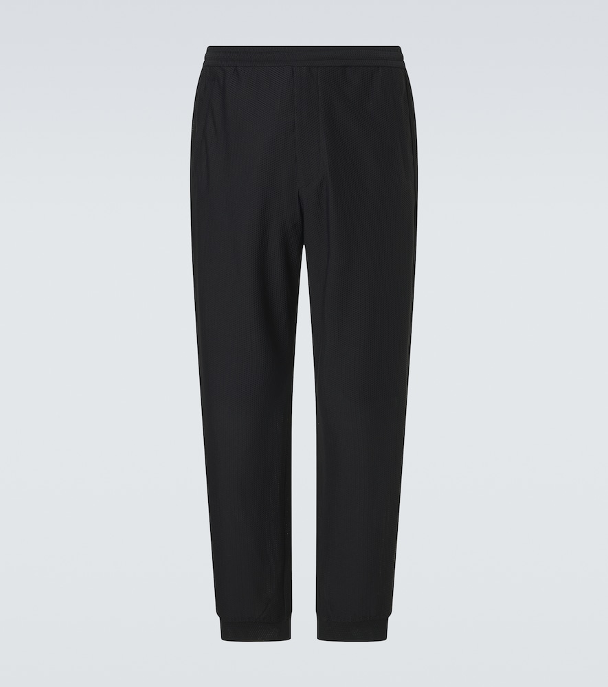 Giorgio Armani Pantalon droit en maille