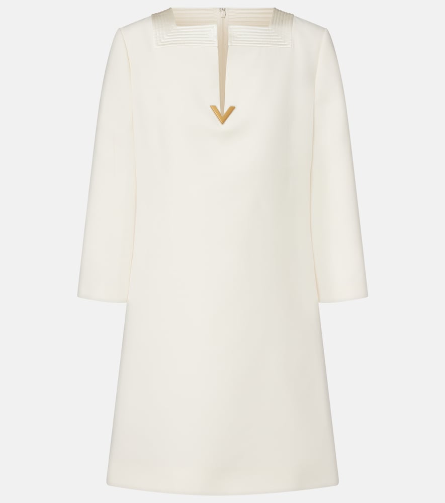 Valentino Crepe Couture VGold minidress