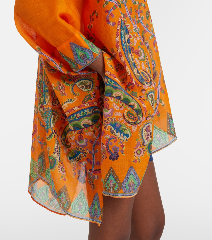  Etro Etro Camicia Oversize Con Stampa 