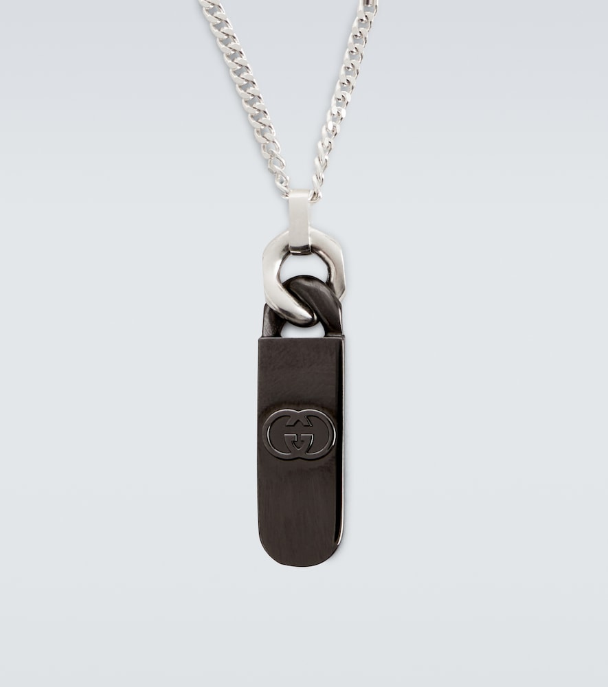  Gucci Gucci Halskette Interlocking G Aus Sterlingsilber 