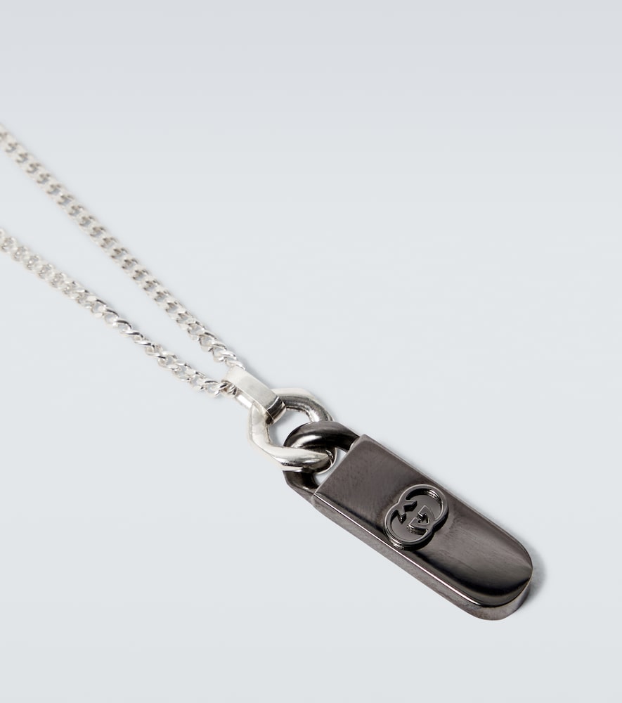  Gucci Gucci Halskette Interlocking G Aus Sterlingsilber 