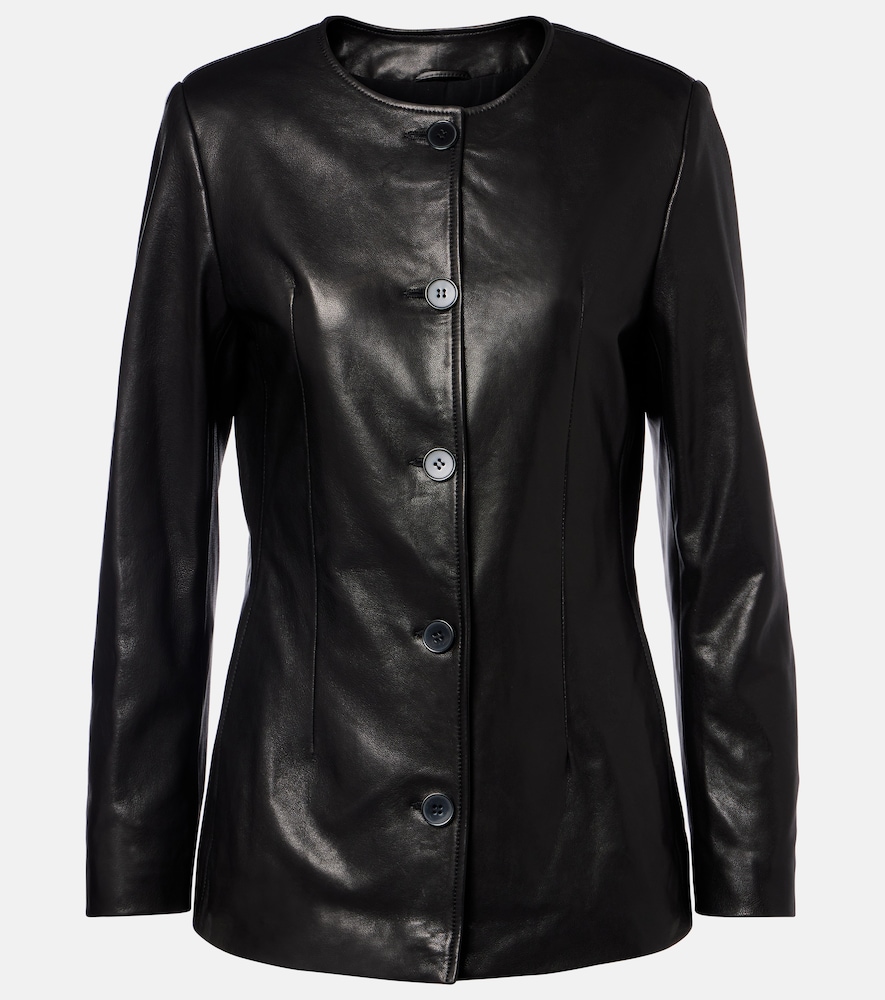 Nour Hammour Maud leather jacket