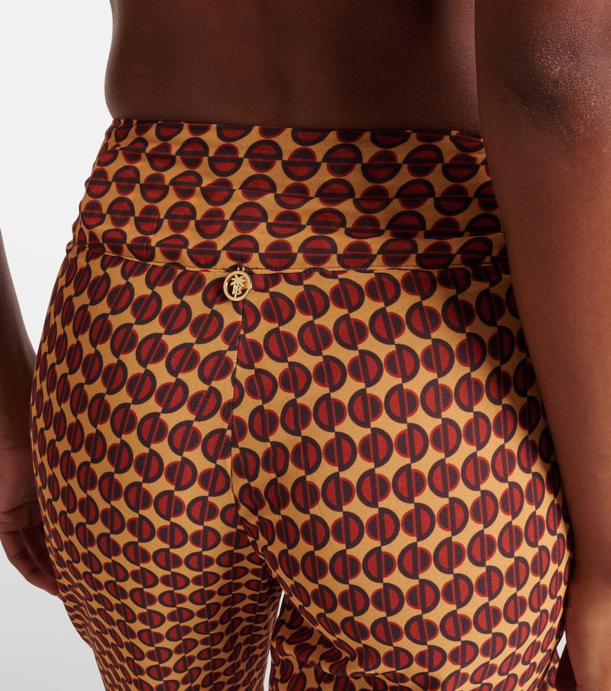 Bananhot Bowie Printed Straight Pants In Multi