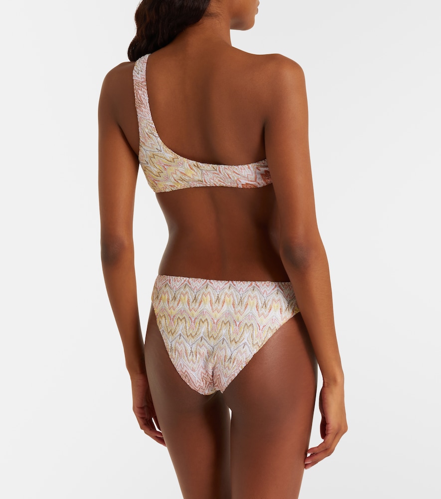  Missoni Missoni Lame One-shoulder Bikini 