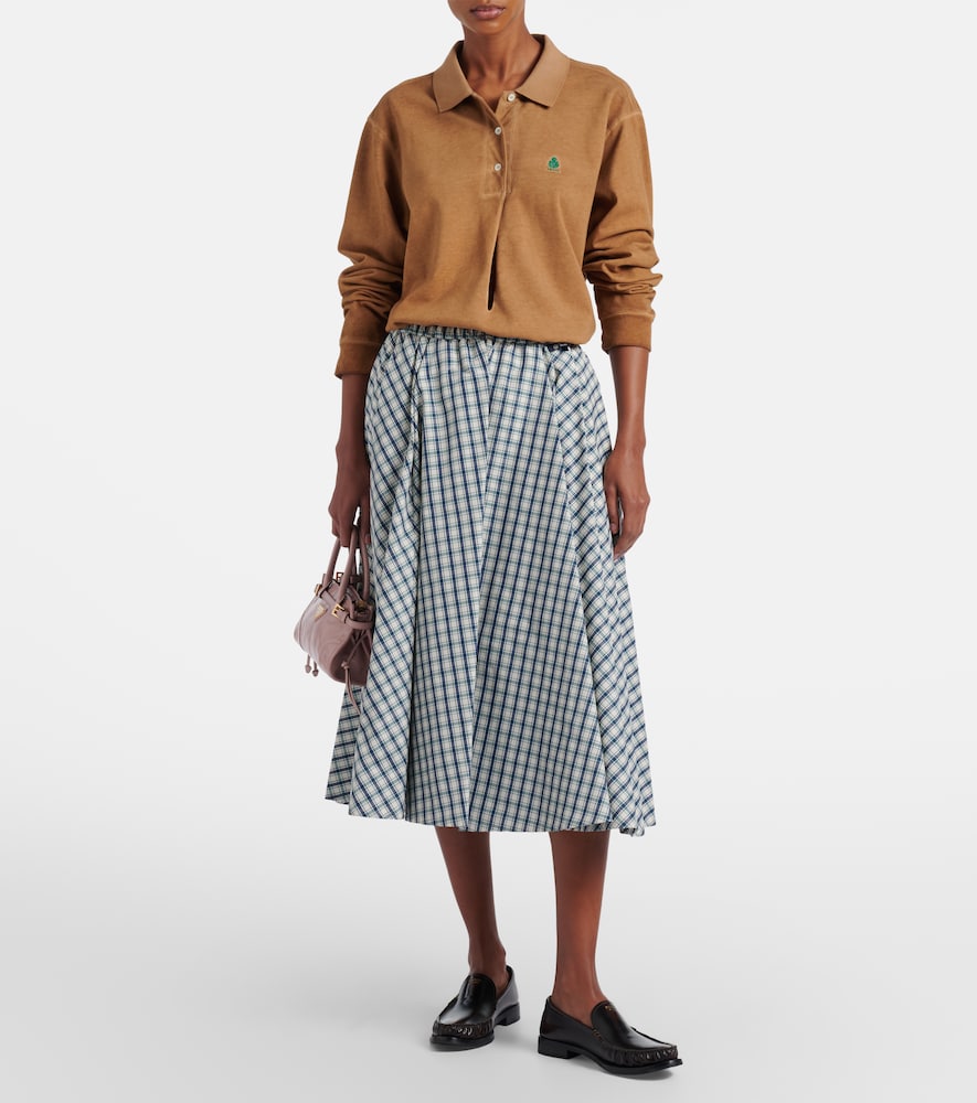  Prada Prada Midirock Aus Chambray 