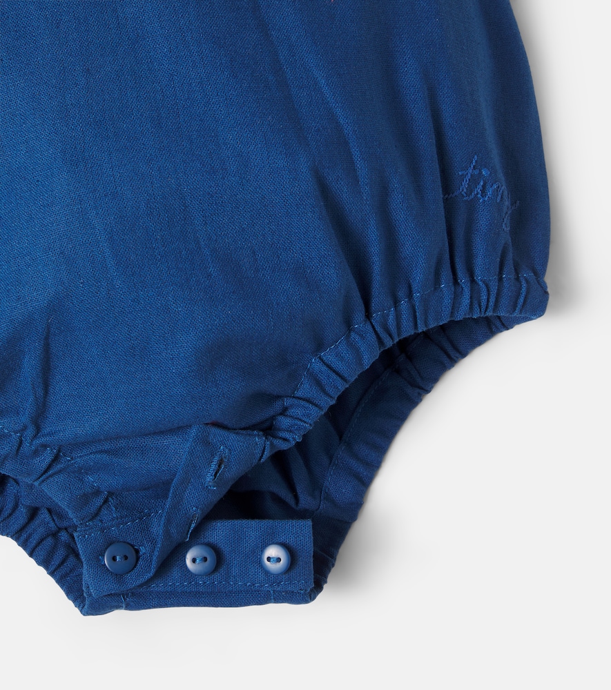  Tinycottons Tinycottons Baby Body Aus Leinen Und Baumwolle 