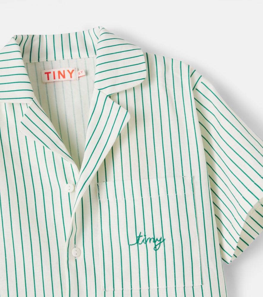  Tinycottons Tinycottons Hemd Aus Leinen Und Baumwolle 