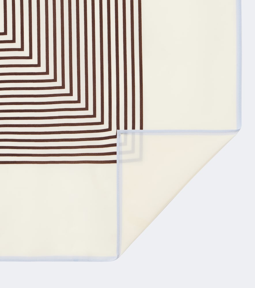 Monogram Silk Scarf