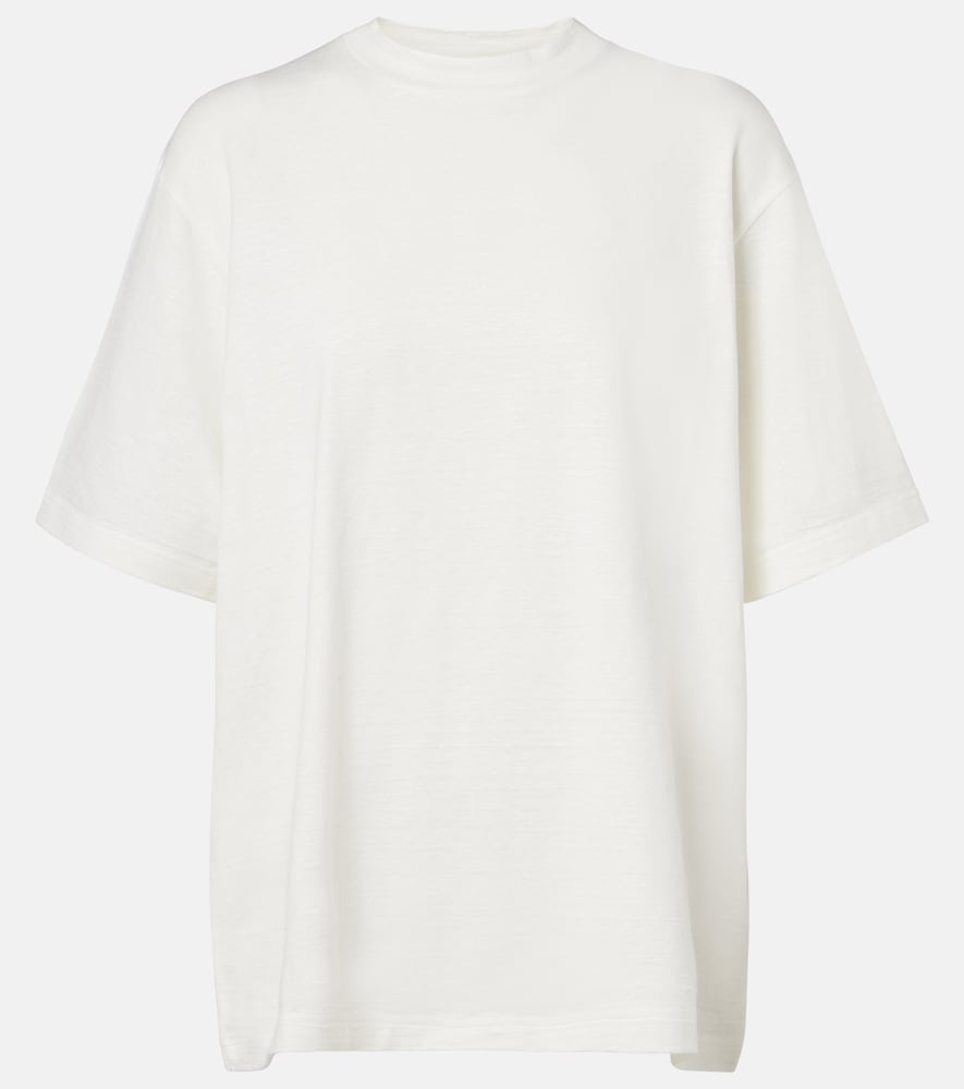 The Row Estavo oversized linen-blend T-shirt | Thumbnail 6