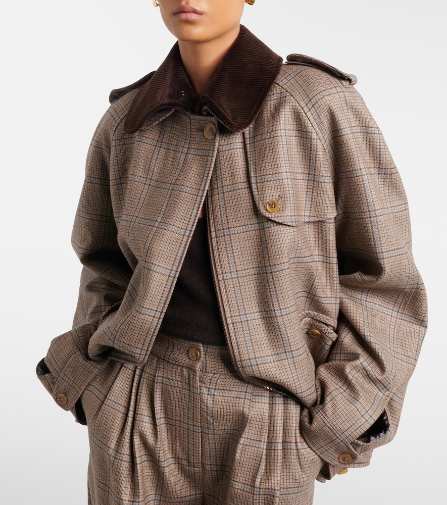 Blazé Milano Chausie Checked Virgin Jacket
