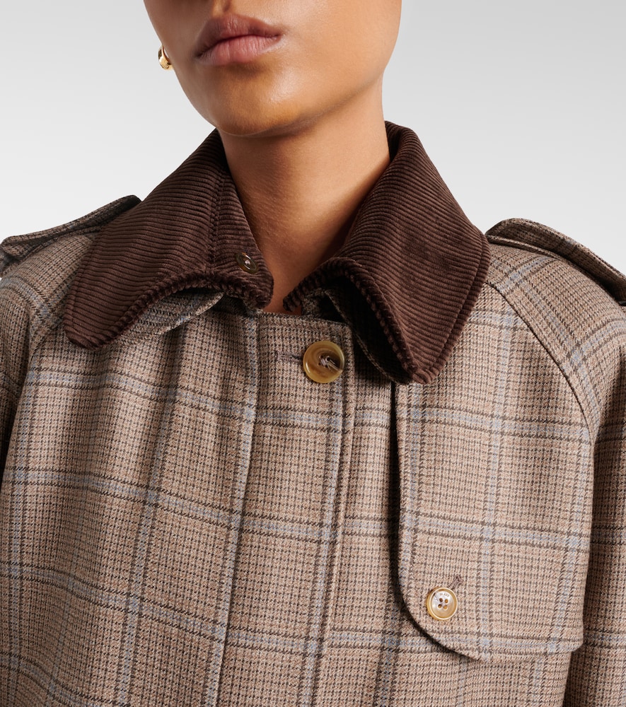 Blazé Milano Chausie Checked Virgin Jacket
