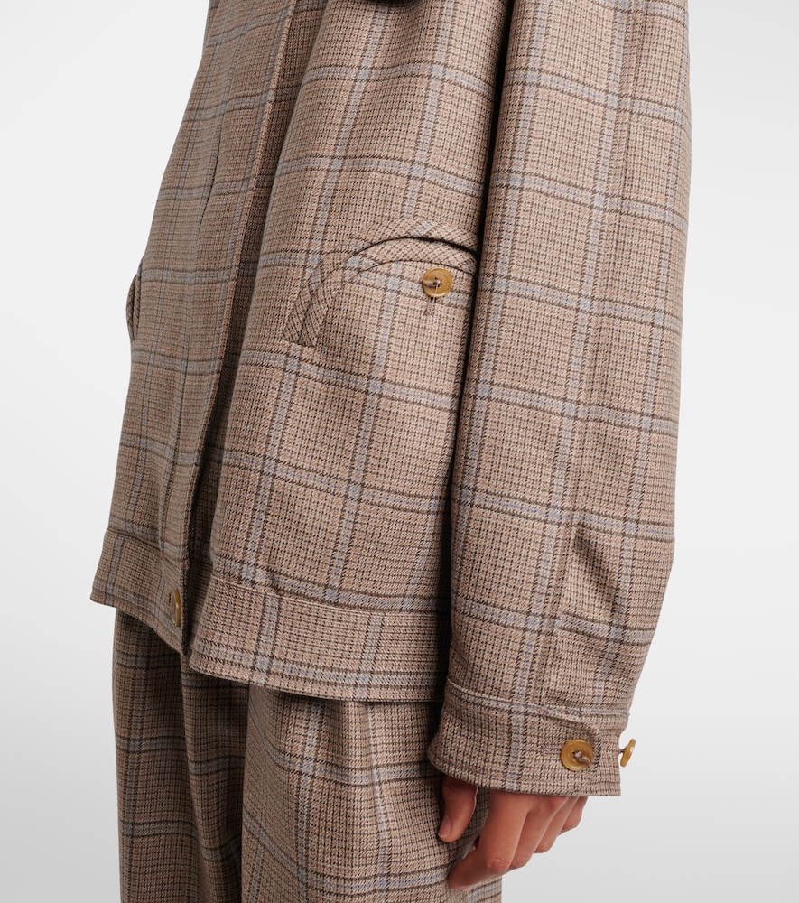 Blazé Milano Chausie Checked Virgin Jacket