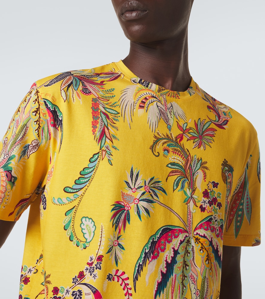  Etro Etro Bedrucktes T-shirt Aus Baumwolle 