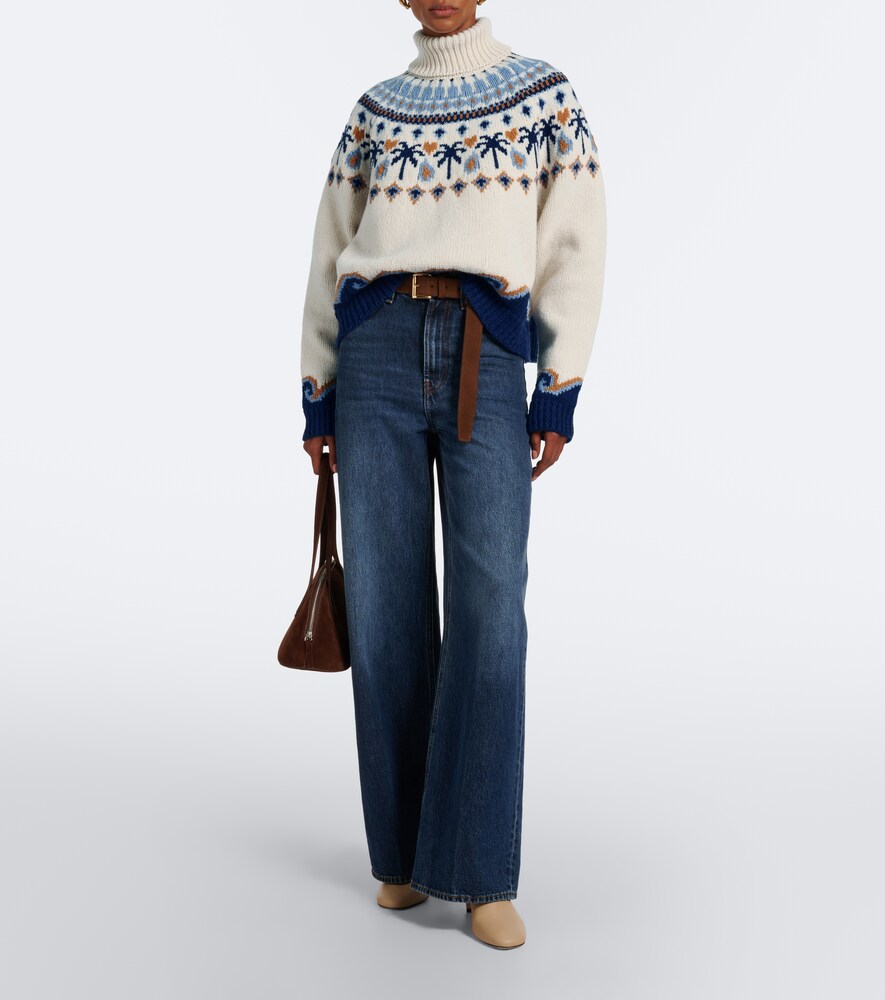 Sweet Winter Virgin Wool Turtleneck Sweater