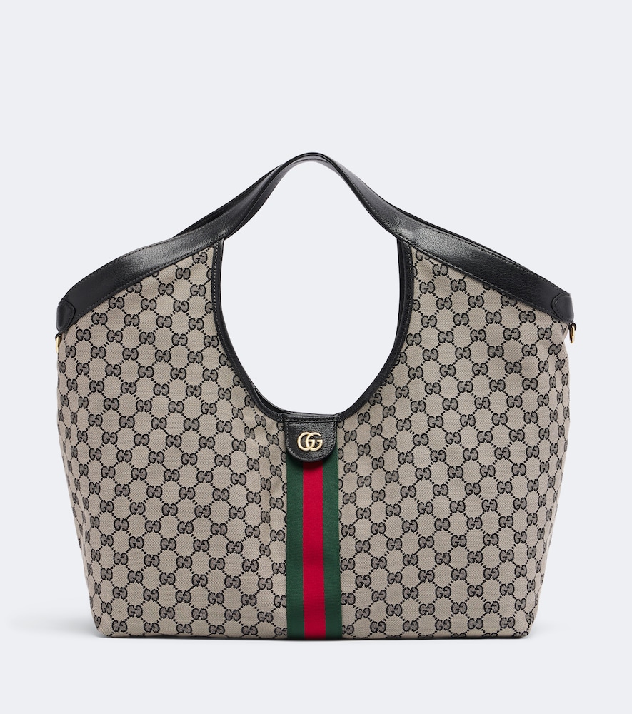 Gucci Giglio Large Gg Canvas Tote Bag In Multicoloured