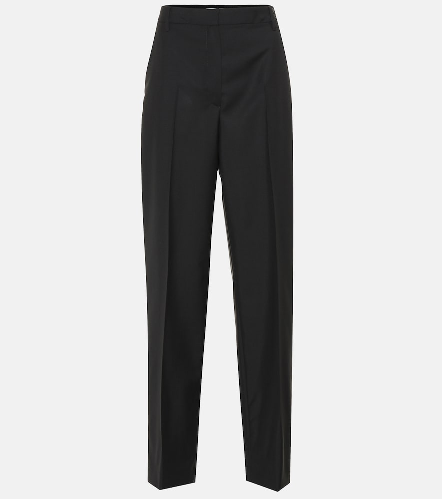 Prada Women's Black Mohair And Wool Pants UK Size 10 - Mytheresa