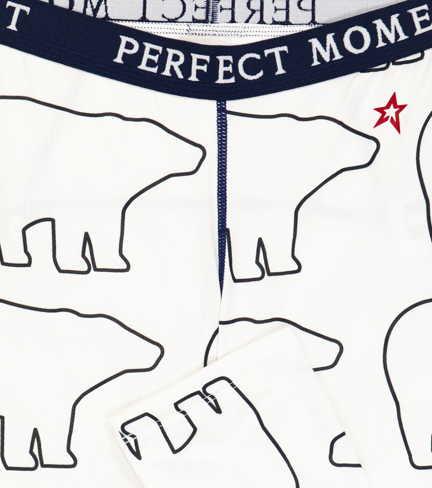  Perfect Moment Kids Perfect Moment Kids Printed Fleece Leggings 