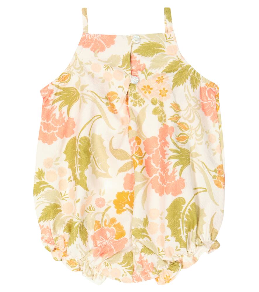 The New Society Baby Bedruckter Strampler Raffaella In Raffaella Print