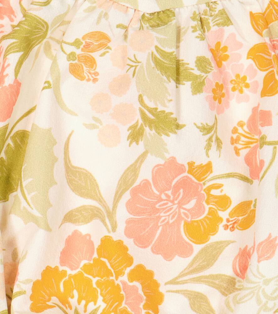 The New Society Baby Bedruckter Strampler Raffaella In Raffaella Print