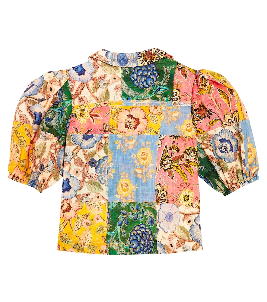  Zimmermann Kids Zimmermann Kids Bluse Junie Aus Baumwolle 