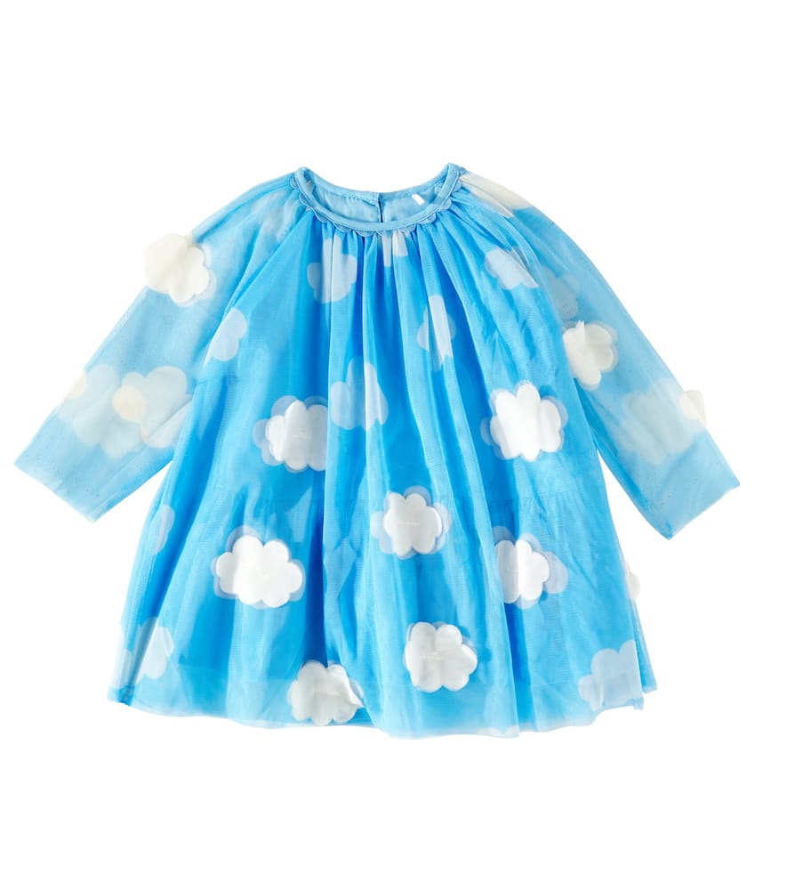 Stella McCartney Kids Baby printed tulle dress