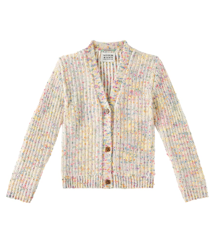 Scotch & Soda Kids Ribbed-knit cardigan
